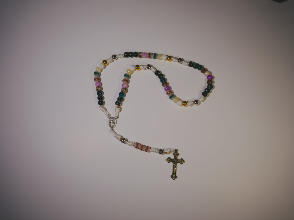 Aurora Paracord Rosary