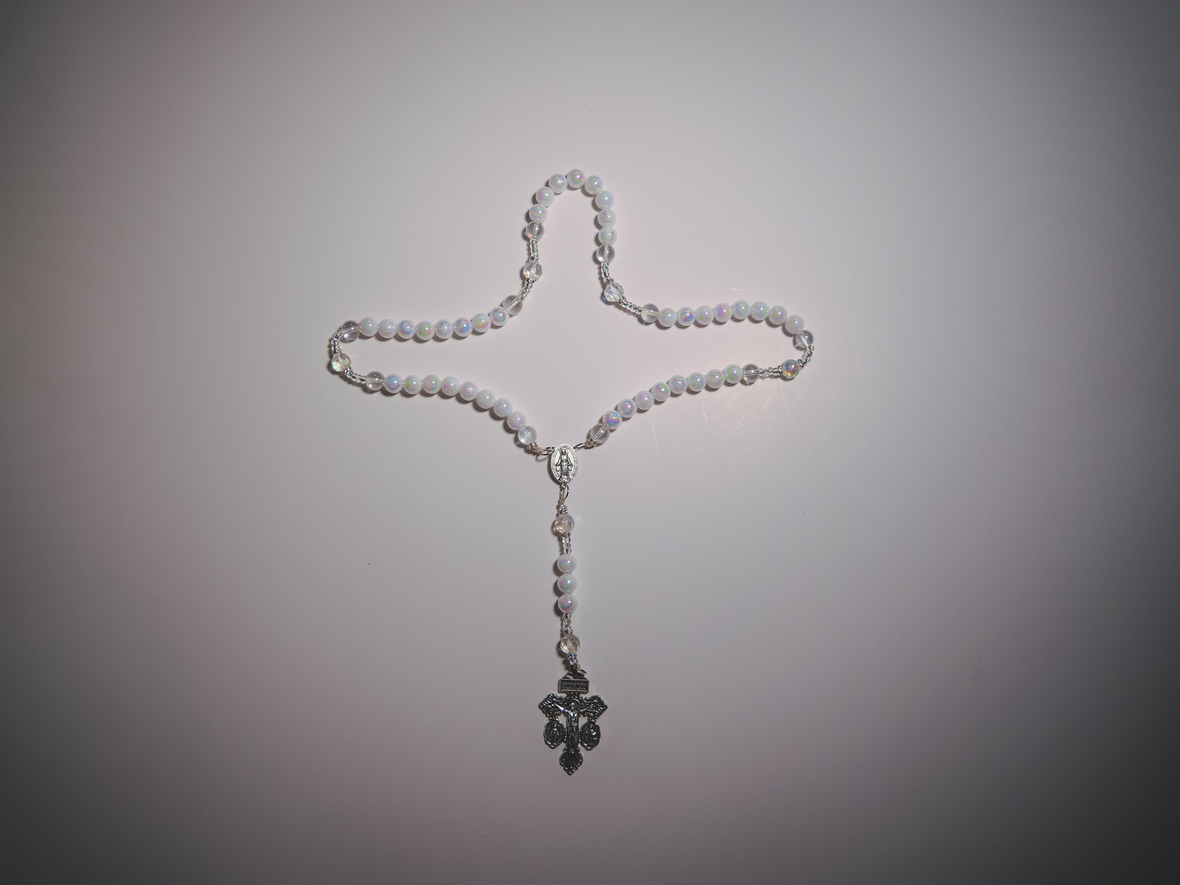 White Rosary