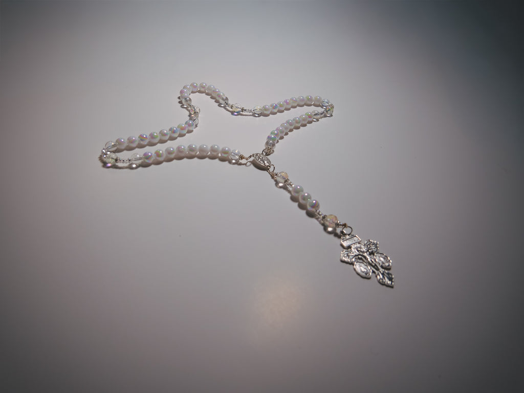 White Rosary