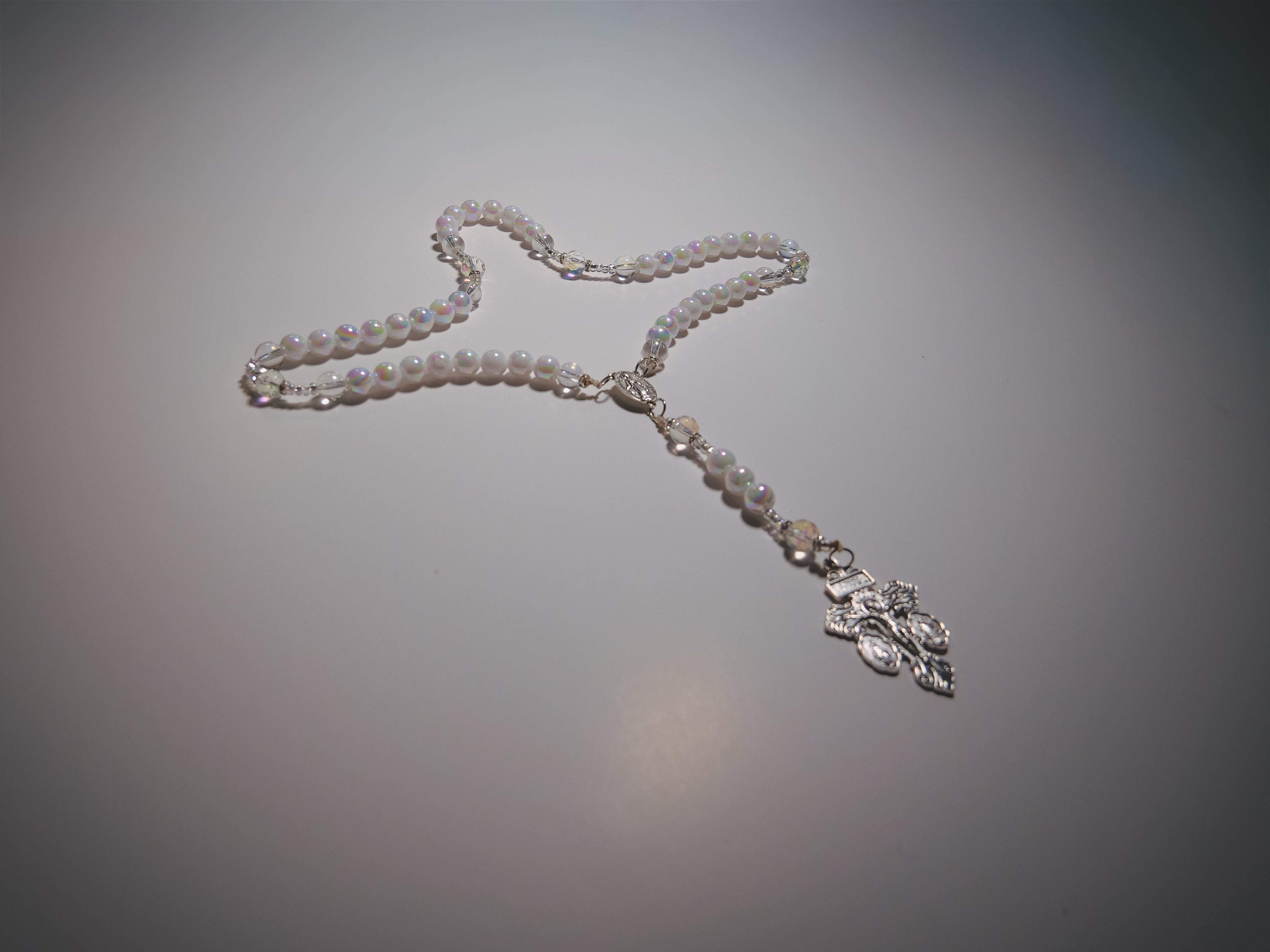 White Rosary