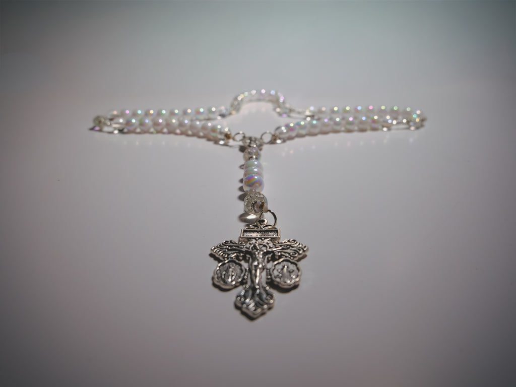 White Rosary