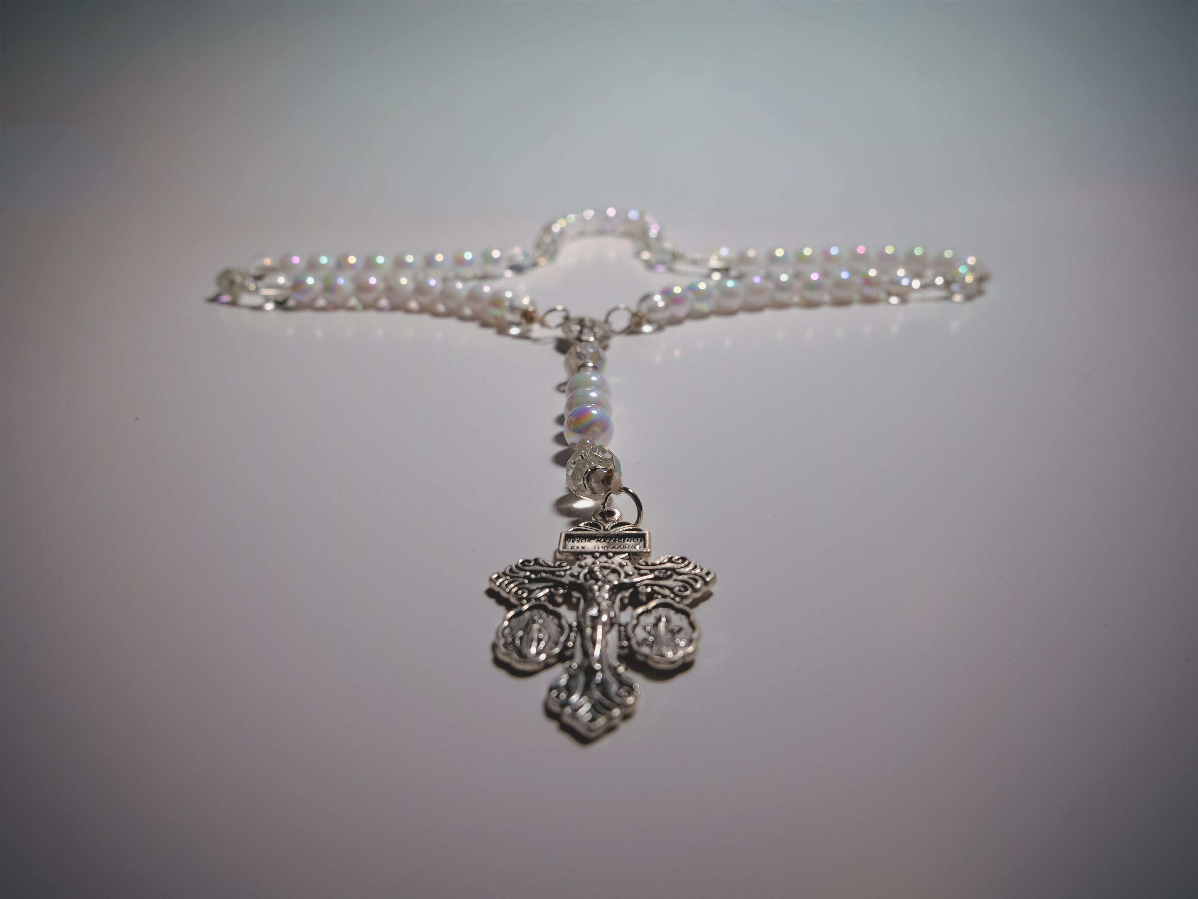 White Rosary